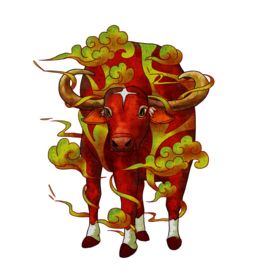 牛年图标图形标识素材