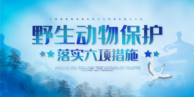 保护动物公益文化宣传海报素材