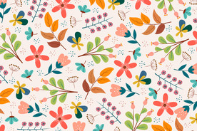 无缝印花 花纹无缝图案