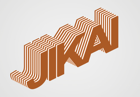 叠加3D文字亚克力LOGO样机