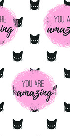 黑猫 循环 卡通