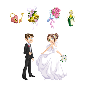 新郎新娘