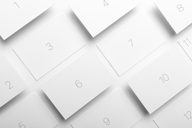 高端名片样机卡片样机