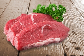 牛肉肉块美食食材背景素材