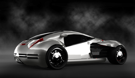 汽车豪车街道道路背景素材