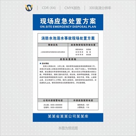 消防水池溺水事现场应急处置方案