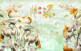 玉雕背景墙
