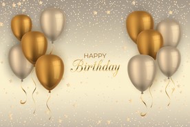 生日背景 生日派对 生日气球