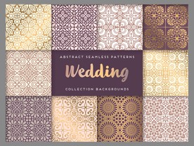 花纹无缝图案 无缝印花