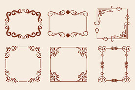 边框 相框 标题框 会话框