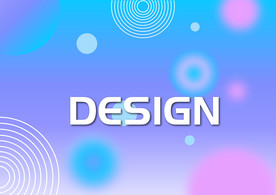 渐变kv背景设计