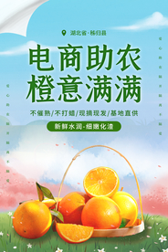 电商助农水果宣传海报素材