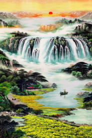 山水装饰画