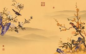 花鸟背景墙