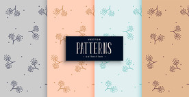 花纹无缝图案 无缝印花