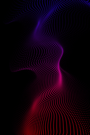 科技线条科技感科技红蓝渐变