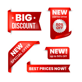 折扣 标签 打折 优惠券