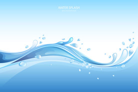 水滴 水花 波浪