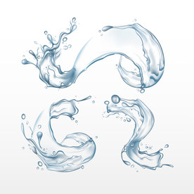 水滴 水花 波浪