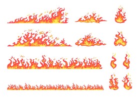 火焰 火苗 火圈 烟雾