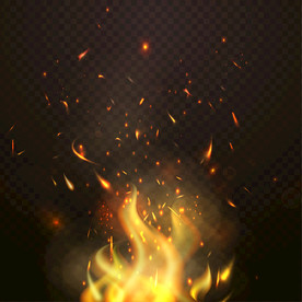 火焰 火苗 火圈 烟雾