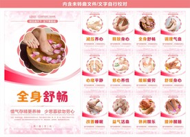 足浴海报