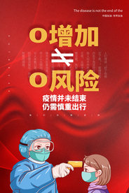 疫情控制活动宣传海报素材