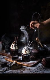 面包甜品点心宣传背景素材