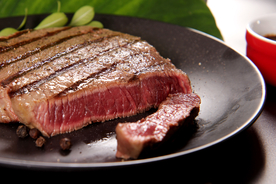 牛肉食材美食宣传背景素材