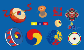 朝鲜  韩国  免扣  元素