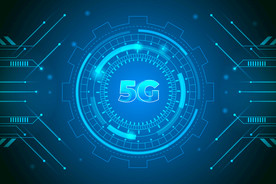 5G蓝色科技背景