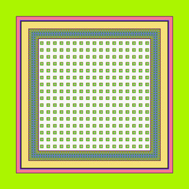 方巾 方格 色块