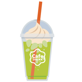 夏日冷饮矢量插画