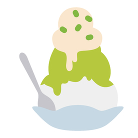 夏日冷饮矢量插画