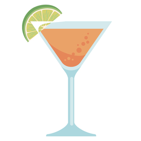 夏日冷饮矢量插画