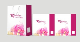 瑞客喷溅手提袋展开图