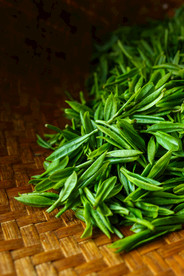 秋葵美食食材活动海报背景素材