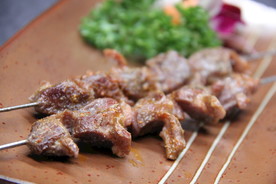 烤肉美食食材活动海报背景素材