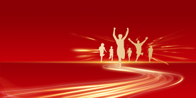 地产年会毕业活动背景海报素材