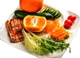 牛排蔬菜美食食材海报素材