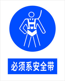必须系安全带