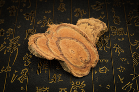 药材养生补品背景海报素材