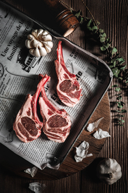 牛排美食食材背景海报素材