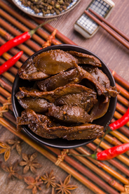 鸭胗美食食材背景海报素材