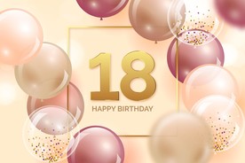 生日背景 生日派对 生日气球