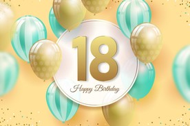 生日背景 生日派对 生日气球