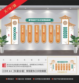 乡村振兴战略文化墙