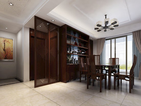 中式餐厅效果图