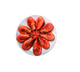 基围虾大虾美食食材海报素材