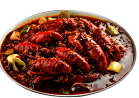 小龙虾美食食材海报素材